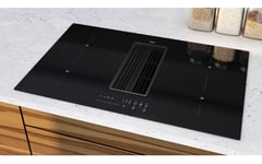 Airforce On-Board Smart 83cm Induction hob with Central Downdraft Extraction