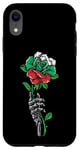 Coque pour iPhone XR Rose Bulgarie avec squelette drapeau bulgare Racines Souvenir