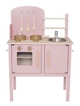 Leksakskök Rosa Toys Toy Kitchen & Accessories Toy Kitchens Pink JaBaDaBaDo