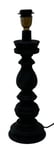 Ashford lampfot 48 antik svart