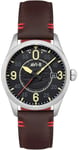 AVI-8 AV-4090-08 Spitfire Sort/Læder Ø42 mm