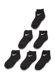 Nhn Nike Colorful Pack Quarter / Nhn Nike Colorful Pack Quar Sport Socks & Tights Socks Black Nike
