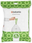Brabantia Perfect Fit Bin Liners (Size G/23-30 Liter) Thick Plastic Trash Bags40