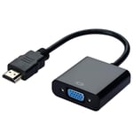 COVVY HDMI to VGA Adapter (Male to Female) Cable for Computer Projector Desktop PC Monitor HDTV and More