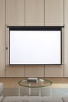 92" Electric Projector Screen with Remote Control