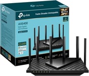 MONDODIGITALE-Archer Ax72 Pro Routeur Wifi6 Bi-Bande Ax5400Mbps, 2.5 Gigabit Port, Canaux 160 Mhz, Port Usb 3.0, Wpa3,Homeshield, Easymesh,Brancher Et Utiliser, Client Et Serveur Vpn, Compatible Avec