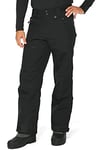 ARCTIX Mountain Insulated Ski Pants Pantalon de Neige Homme, Noir, Medium (32-34W 34L)