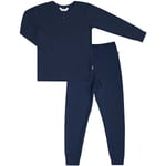 Joha Pyjamas i bambus til barn, DK. blue