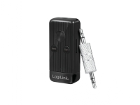 LogiLink BT0055 Bluetooth Audio Adapter - Bluetooth trådlös ljudmottagare - Minijack (3,5 mm) - Svart