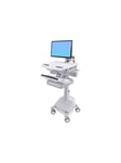 Ergotron StyleView Cart with LCD Arm SLA Powered 2 Drawers