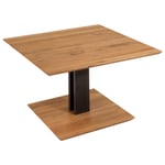 SOFFBORD i trä, trämaterial 75/75/47-65 cm 