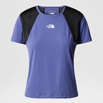 The North Face Women's Lightbright T-Shirt Cave Blue-TNF Black (825S KMI)