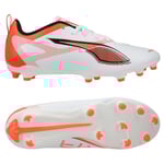 PUMA Ultra 5 Play FG/AG Unlimited - PUMA White/PUMA Svart/Röd Barn, storlek 34
