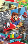 Tainsi ASHER Gift Collage Super Mario Odyssey, Multi-Colour - Matte poster Frameless Gift 24 x 36 inch(60cm x 91.5cm)-LS-278