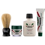 Proraso Vårdprodukter för män Sensitive Travel Kit Pre Shave Cream Refresh 15 ml + 10 After Balm 25 Shaving Brush 1 Stk.