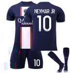 Neymar Jr. #10 2023 Paris Saint-Germain Vuxen Barn Fotbollströja Fotboll Ny Fotbollströjor Kids 26(140-150cm)