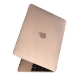 Skal för Macbook Matt frostat 12-tum - Transparent vit
