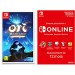 Ori and The Blind Forest Definitive Edition (Nintendo Switch) & Nintendo Switch Online - Abonnement 12 Mois | Code de téléchargement (Switch)