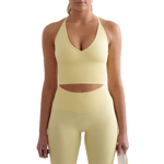 aim'n Shape Seamless Cross Back Bralette Gul