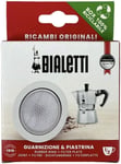 Bialetti Spare Parts Half Cup The Mokina Packaging 1 Gasket + Filter Aluminium