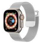Milanese magnetisk urrem Apple Watch Ultra 2 (49mm) - Sølv