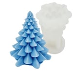 Kristinas Pyssel och Hobby Silikonform Ljusformar - Julgran H: 8 cm