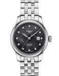 Tissot Silver Womens Analogue Watch Le Locle T0062071112600