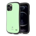 iFace First Class"Macarons" Series iPhone 12 Pro/iPhone 12 (6.1") Cell Phone Case – Cute Dual Layer [TPU and Polycarbonate] Hybrid Shockproof Protective Cover [Drop Tested] - Pearl Mint