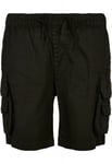 Urban Classics Cargoshorts med dubbla fickor barn (black,158/164)