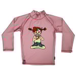Swimpy UV-tröja Pippi Söderhavet Rosa 98-104