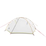 Green and white 4 Season Camping Tent 15D Nylon Double Layer Waterproof Tent for 2 Persons fishing tent tents blackout tent camping tent pop up tent (Color : 3 season white)