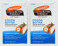 Palmer's Cocoa Butter Cream Bar Soap 133g / 4.7oz (Pack fo 2)