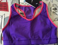 Nike Womens Crop Top Definition Bra Running Sports Gym X-Small Dri-Fit BNWT