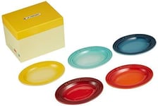 Le Creuset plate Mini Oval plate Rainbow heat resisting cold microwave oven