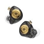 In Ear Monitor Stage Monitoring Headphone Dual Magnetic Wired Earphones UK L6C5