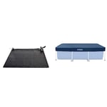 Intex Chauffage Tapis Solaire & bâche Protection pour Piscine rectangulaire Tubulaire 3m x 2m