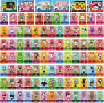 Mini Cartes Nfc Pour Animal Crossing New Horizons Amiibo Acnh Cards Compatible Avec Switch/Switch Lite/Wii U/New 3ds - 96 Pièces