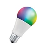 LEDVANCE SMART+ - LED-glödlampa - form: A75 - E27 - 14 W (motsvarande 100 W) - klass F - RGBW-lampa - 2700-6500 K - vit