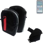 Shoulder bag / holster for Doro 8050 Belt Pouch Case Protective Case Phone