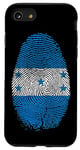 iPhone SE (2020) / 7 / 8 Honduras Flag Fingerprint It is in my DNA Hondurans Case