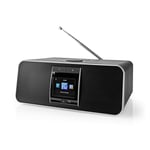 Internet Radio 42W Digital DAB+ FM Hi-Fi System Wifi Bluetooth with Alarm Clock
