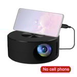 Miniprojektor Led 1080p Hd Hemmabio Bärbar Hemmabioprojektor
