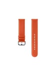 Samsung Galaxy Watch Active2 - Leather Strap - Orange