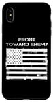 iPhone XS Max Front Toward Enemy Funny Military Soldier Joke Mine USA Joke Case