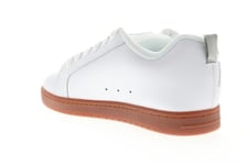 DC Shoes Men's Court Graffik Skate Shoe, White (103), 9.5 UK