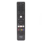 Remote Control for Toshiba 43U6663DB 4K Ultra HD LED TV