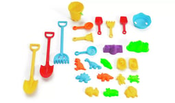 Chad Valley Supper Abundant Sand Play Set With 25 Piece Sand Accessory Set