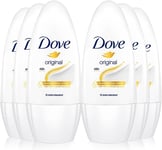 Dove Plant Power, Woman’S Roll-On Deodorant , 6 X 50 Ml