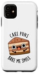 iPhone 11 Cake Puns Bake Me Smile Funny Baking Pun Case
