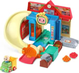 Vtech Cocomelon Toot-Toot Drivers Cart Racers Grocery Store Track Set